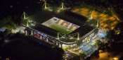 Das Dortmunder Stadion aus der Vogelperspektive BVB, Signal Iduna Park