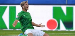 Werder Bremens Niclas Füllkrug jubelt Werder Bremens Niclas Füllkrug jubelt