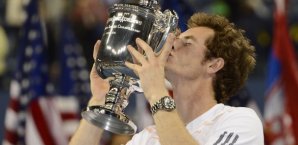Endlich hat Andy Murray einen Grand Slam-Pokal Andy murray, us open, tennis
