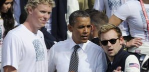 Barack Obama gratulierte den US-Athleten Barack Obama,USA,Olympische Spiele