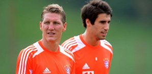 Bastian Schweinsteiger und Javi Martinez bilden beim FC Bayern ein starkes Duo. Bastian Schweinsteiger,Javier Martinez,FC Bayern,Bayern München