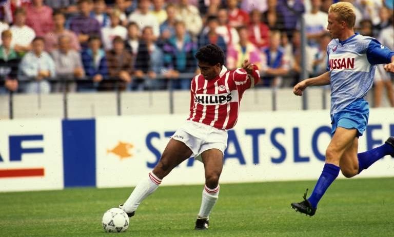 Romario schoss 1993 für PSV Eindhoven sieben Tore