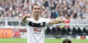 Fabio Morena wurde von den St. Pauli-Fans gefeiert Fabio Morena, Sandhausen, St. Pauli