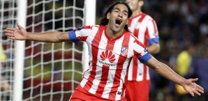 Falcao von Atlético Madrid Falcao, Atletico Madrid