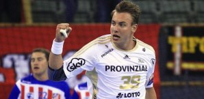 Filip Jicha trifft sieben Mal gegen Atletico Filip Jicha, THW Kiel
