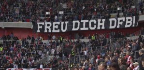 Fortuna Düsseldorf und der Banner im Fanblock Fortuna Düsseldorf,Bundesliga,DFB