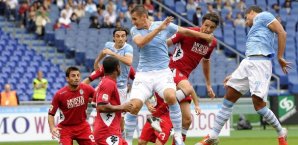 Miroslav Klose war indirekt an beiden Lazio-Treffern gegen Siena beteiligt Fußball,Serie A,Lazio Rom,Klose