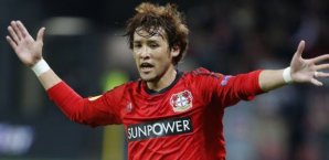 Hajime Hosogai konnte sich in Leverkusen noch nicht durchsetzen Hajime Hosogai, Bayer Leverkusen