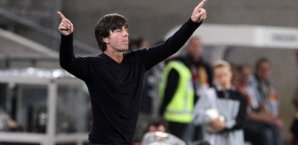 Joachim Löw war Grundsätzlich mit dem 3:0 gegen die Färöer zufrieden Joachim Löw,Bundestrainer,Nationalmannschaft