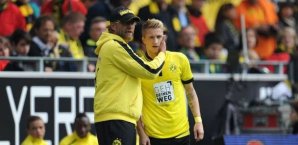 Jürgen Klopp dürfte von Beginn an auf Reus setzen Jürgen,klopp,borussia,dortmund,marco,reus,bvb