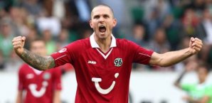 Leon Andreasen kann endlich wieder jubeln Leon Andreasen, Hannover 96