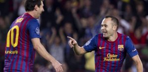 Lionel Messi und Andres Iniesta Lionel Messi, Andres Iniesta, FC Barcelona