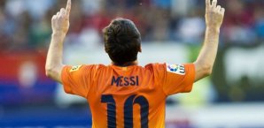 Lionel Messi kam als Joker und traf doppelt Lionel Messi, FC Barcelona