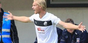 Marco Pischorn hatte Sandhausen in Führung geschossen Marco Pischorn,SV Sandhausen
