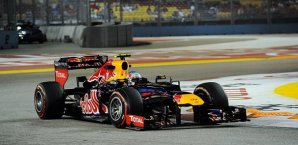 Mark Webber wurde in Singapur nachträglich bestraft Mark Webber, Red Bull, Formel 1
