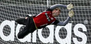 Michael Rensing feierte einen gelungenen Einstand bei Bayer Leverkusen Michael Rensing, Bayer Leverkusen
