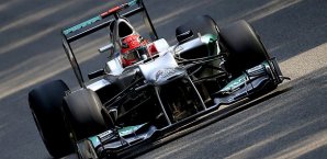 Michael Schumacher mischte nur im ersten Training vorne mit Michael Schumacher, Mercedes, Großer Preis von Italien