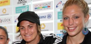 Nadine Angerer Kim Kulig, DFB-Team