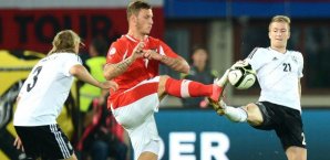 Marko Arnautovic (mi.) vergab die große Chance zum Ausgleich Österreich, WM 2014, Marko Arnautovic