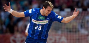 Pascal Hens wird gegen Flensburg gefordert sein Pascal Hens,HSV Handball,Rückraum