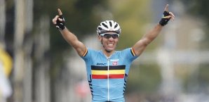 Philippe Gilbert feierte seinen WM-Titel im Straßenrennen. Philippe Gilbert,John Degenkolb,Radsport