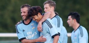 Rafael van der Vaart traf bei seinem ersten Einsatz im Test gegen Schwarzenbek für den HSV. Rafael van der Vaart,HSV