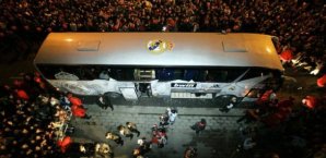 Der Real-Busfahrer fand nicht den besten Parkplay Real,madrid,bus,park,verbot