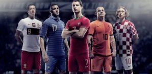 Robert Lewandowski, Yann M'Vila, Cristiano Ronaldo, Wesley Sneijder und Luca Modric Robert Lewandowski,Yann M'Vila,Cristiano Ronaldo,Wesley Sneijder,Luca Modric
