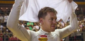Sebastian Vettel gewann den Großen Preis von Singapur Sebastian Vettel,GP von Singapur,Formel 1