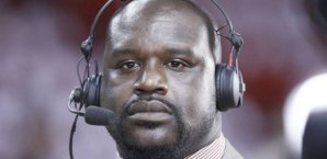 Shaquille O'Neal tauschte das Basketball-Jersey gegen das TV-Mikrofon Shaquille,O'Neal,TV,Experte,Basketball,NBA