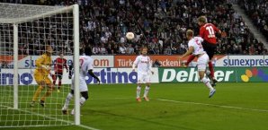 Stefan Kießling erzielte die Leverkusener Führung per Kopf Stefan,kießling,leverkusen,augsburg,bundesliga