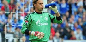 FC Schalke-Keeper Timo Hildebrand kollidierte mit einer Gummipuppe Timo Hildebrand,FC Schalke,Bundesliga,Torwart