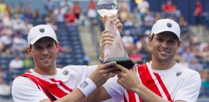 Bob und Mike Bryan holen den Titel im Doppel bei den US Open. US Open,Bryan-Brüder,Doppel,Tennis