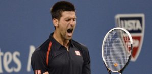 Novak Djokovic schrie seine Freude heraus US,open,novak,djokovic,viertelfinale