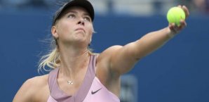 Maria Sharapova steht im Halbfinale der US Open. US Open,Tennis,Maria Sharapova