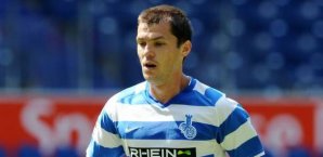 Kein Erfolgserlebnis für den MSV Duisburg und Valeri Domovchiyski Valeri Domovchiyski, MSV Duisburg