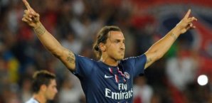 Zlatan Ibrahimovic will mit Paris SG in der Champions League für Furore sorgen. Zlatan Ibrahimovic,Champions League,Ranking,Rangliste,Schalke 04,FC Bayern,BVB