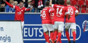 Adam Szalai traf dreifach für den FSV Mainz Adam Szalai,FSV Mainz,Bundesliga