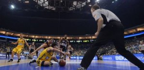 ALBA Berlin fehlte es am Ende an Kraft ALBA Berlin,BBL,Basketball