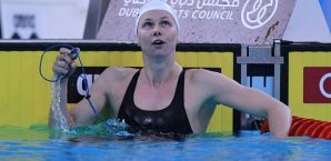 Britta Steffen gewinnt den Heim-WEltcup Britta Steffen, Schwimmen