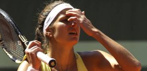 Julia Görges verlor in zwei Sätzen gegen Marion Bartoli Julia,görges,enttäuschung,tennis,wta