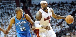 LeBron James (re.) ist der beste Small Forward der NBA LeBron James, NBA, Miami Heat