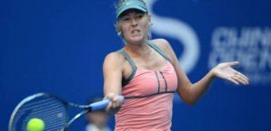 Maria Sharapova zog mühelos ins Tennis-Finale von Peking ein Maria Sharapova,Tennis,Russland