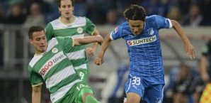 Takashi Usami (re.) wird nicht auflaufen Takashi,usami,1899,hoffenheim,edgar,prib,spvgg,greuther,fürth