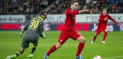 Daniel Carvajal erzielte das 2: für Leverkusen Daniel Carvajal,leverkusen