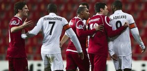 Luiz Adriano von Shakthar Donezk musste sich einiges anhören Luiz Adriano, Shakhtar Donezk