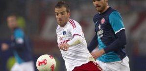 Rafael van der Vaart konnte sich nur selten in Szene setzen rafael van der vaart, hsv