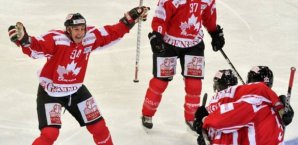 Team Canada bejubelt den Erfolg beim Spengler Cup Canada,Spengler Cup