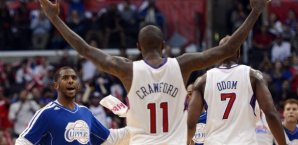 Die Clippers feiern clippers,nba,serie