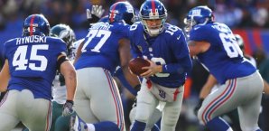 Eli Manning warf gleich fünf Touchdowns eli,manning,new,york,giants